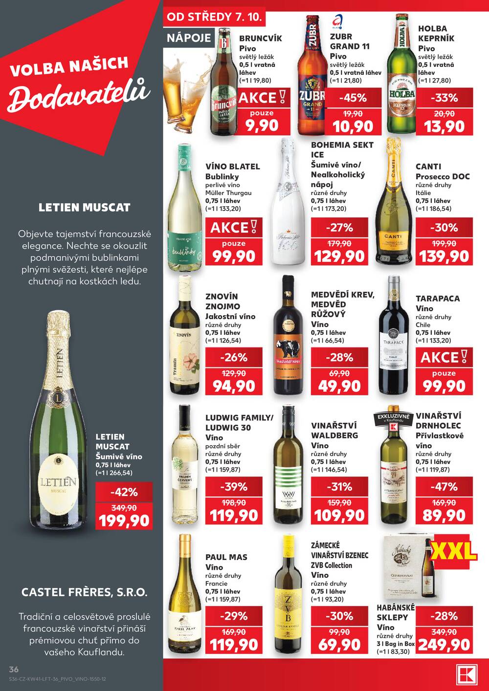 Kaufland 7.10. - 13.10. - Kaufland - Vyškov