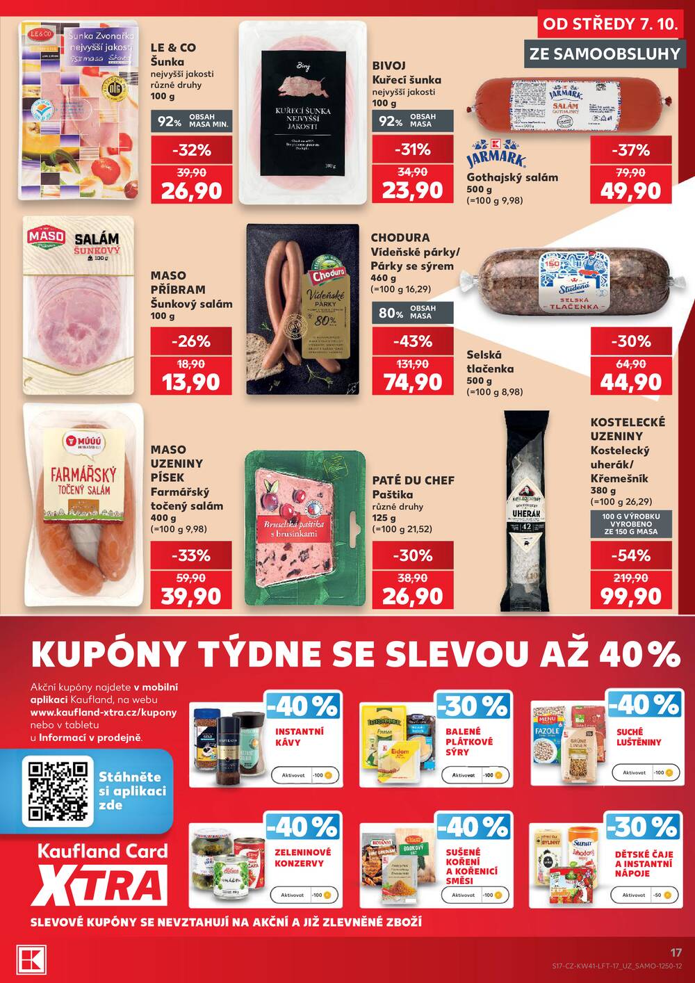 Kaufland 7.10. - 13.10. - Kaufland - Pardubice (S. K. Neumanna)