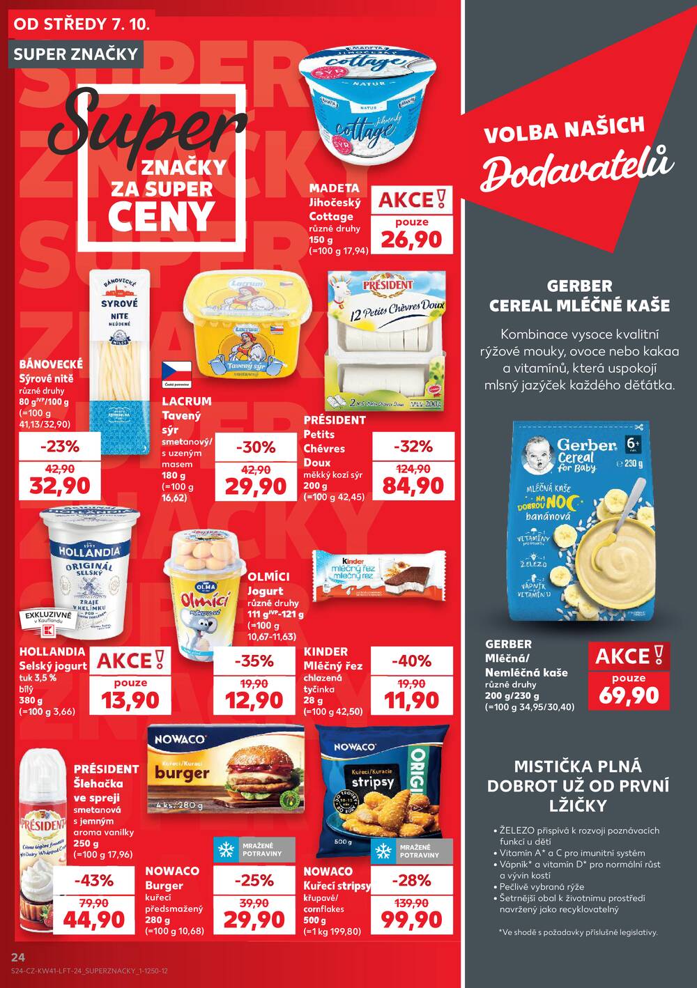 Kaufland 7.10. - 13.10. - Kaufland - Marianské Lázně