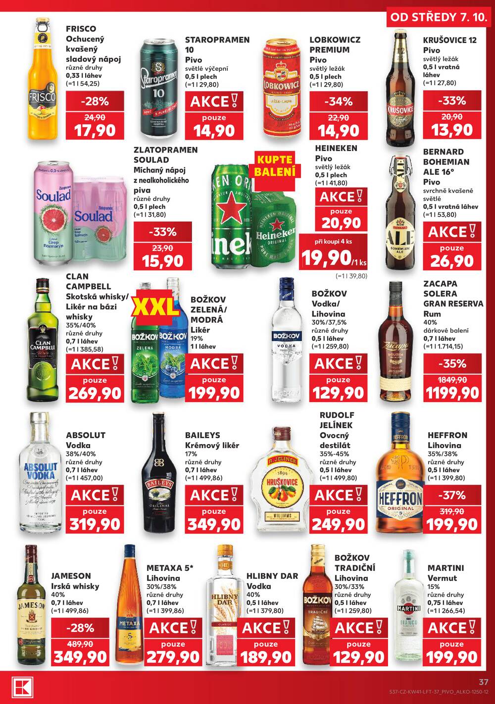 Kaufland 7.10. - 13.10. - Kaufland - Marianské Lázně