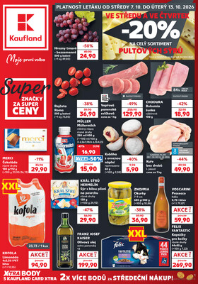 Leták Kaufland 7.10. - 13.10. - Kaufland - Marianské Lázně