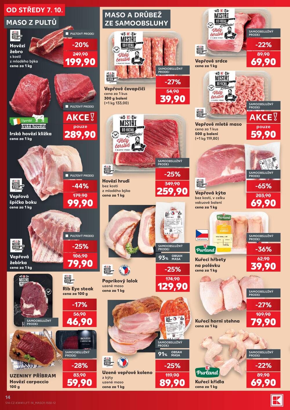 Kaufland 7.10. - 13.10. - Kaufland - Kuřim
