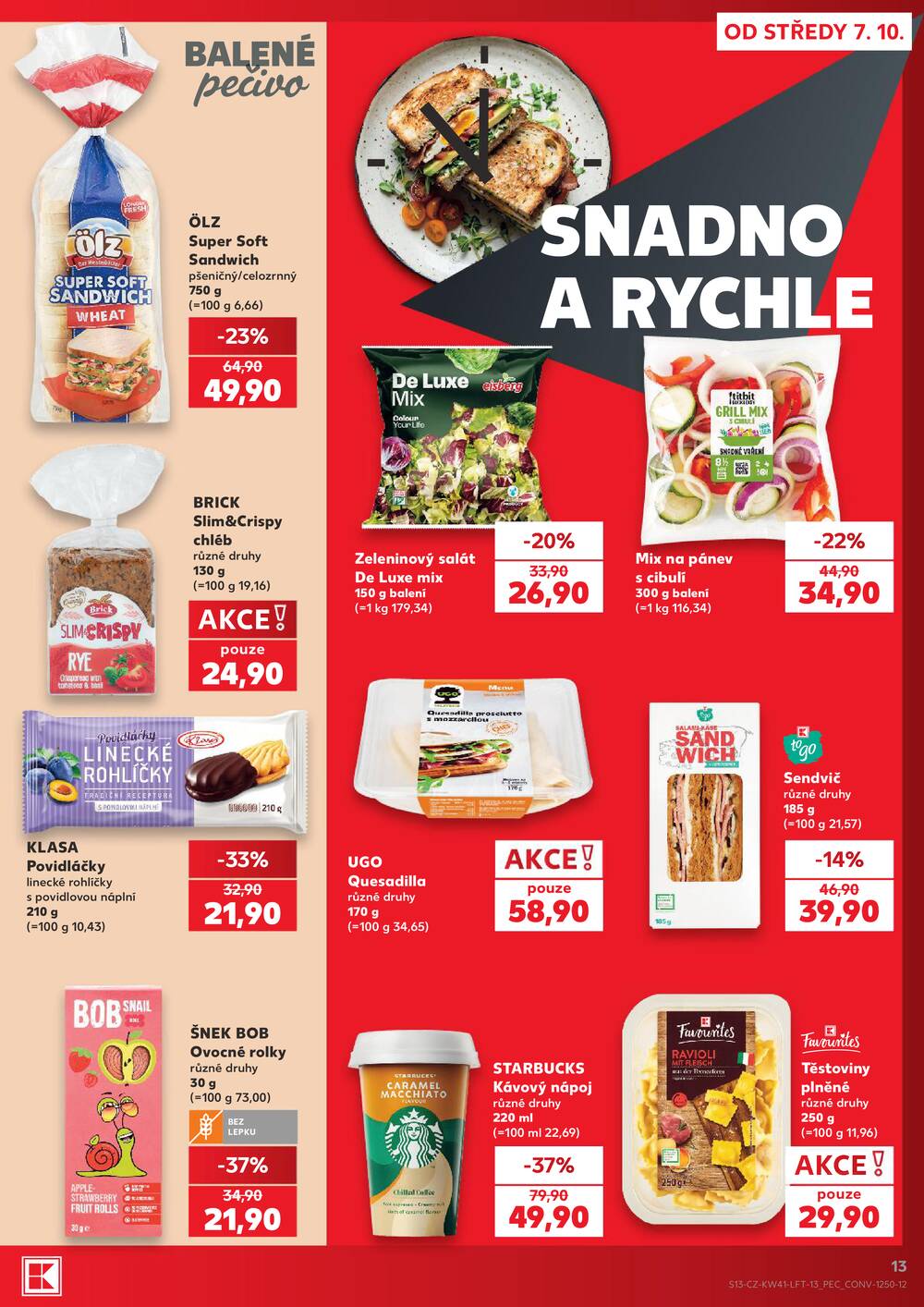 Kaufland 7.10. - 13.10. - Kaufland - Lanškroun