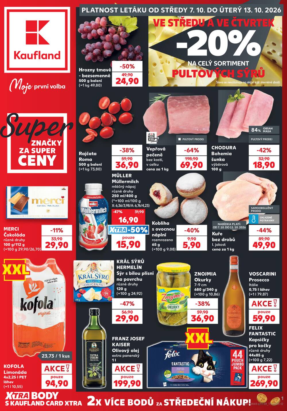 Kaufland 7.10. - 13.10. - Kaufland - Havířov (Před Tratí)