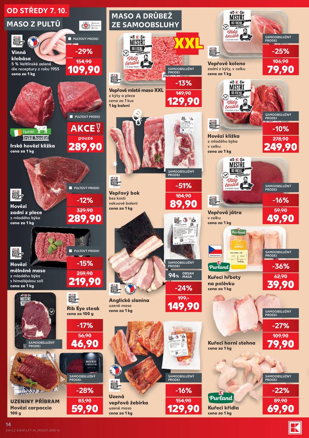 Kaufland 7.10. - 13.10. - Kaufland - Havířov (Před Tratí)
