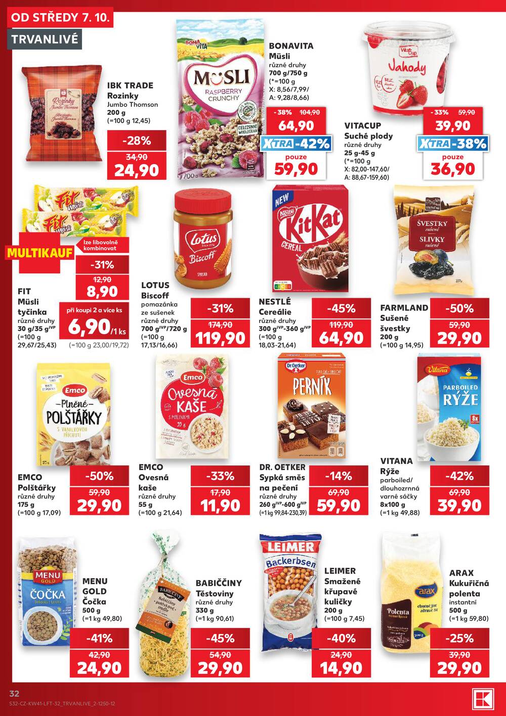 Kaufland 7.10. - 13.10. - Kaufland - Havířov (Před Tratí)