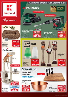 Kaufland - Spotřební zboží -  7.10.-13.10.2026