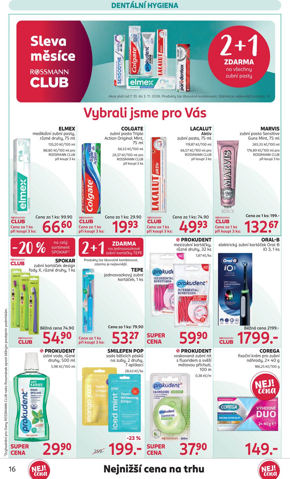 Leták ROSSMANN - ROSSMANN 7.10-20.10.2026 - strana 16 Leták ROSSMANN - ROSSMANN 7.10-20.10.2026 - strana 16