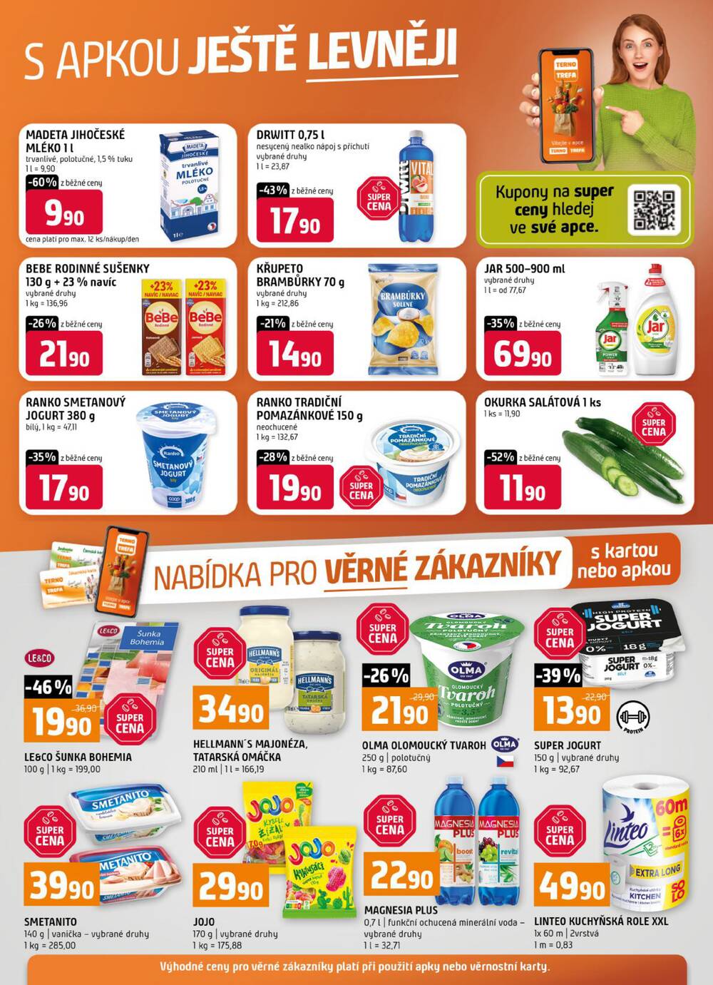 Leták Terno - Terno Terno Trhové Sviny, Borovany, Prachatice, Český Krumlov, Třeboň, Tábor, Strakonice a Blatná od 14.10. do 20.10.2026 - strana 19 Leták Terno - Terno Terno Trhové Sviny, Borovany, Prachatice, Český Krumlov, Třeboň, Tábor, Strakonice a Blatná od 14.10. do 20.10.2026 - strana 19