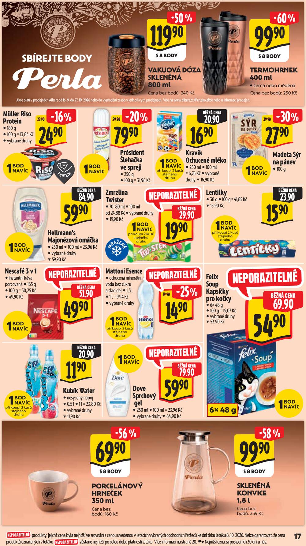 Albert Supermarket od 14.10. do 20.10.2026