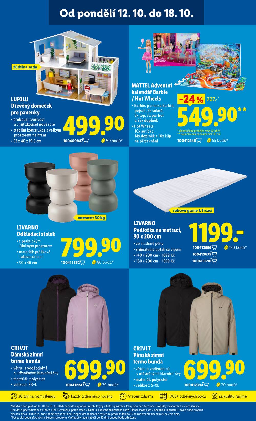 Lidl od 12.10. do 14.10.2026