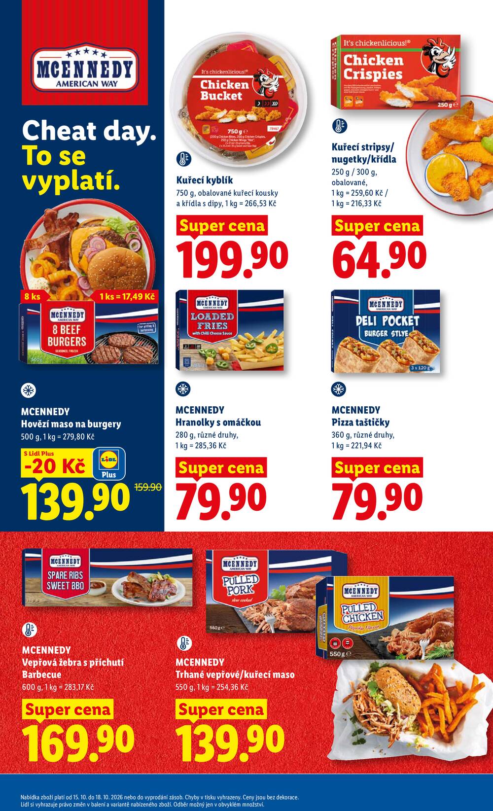 Lidl Čtvrtek od 15.10. do 18.10.2026
