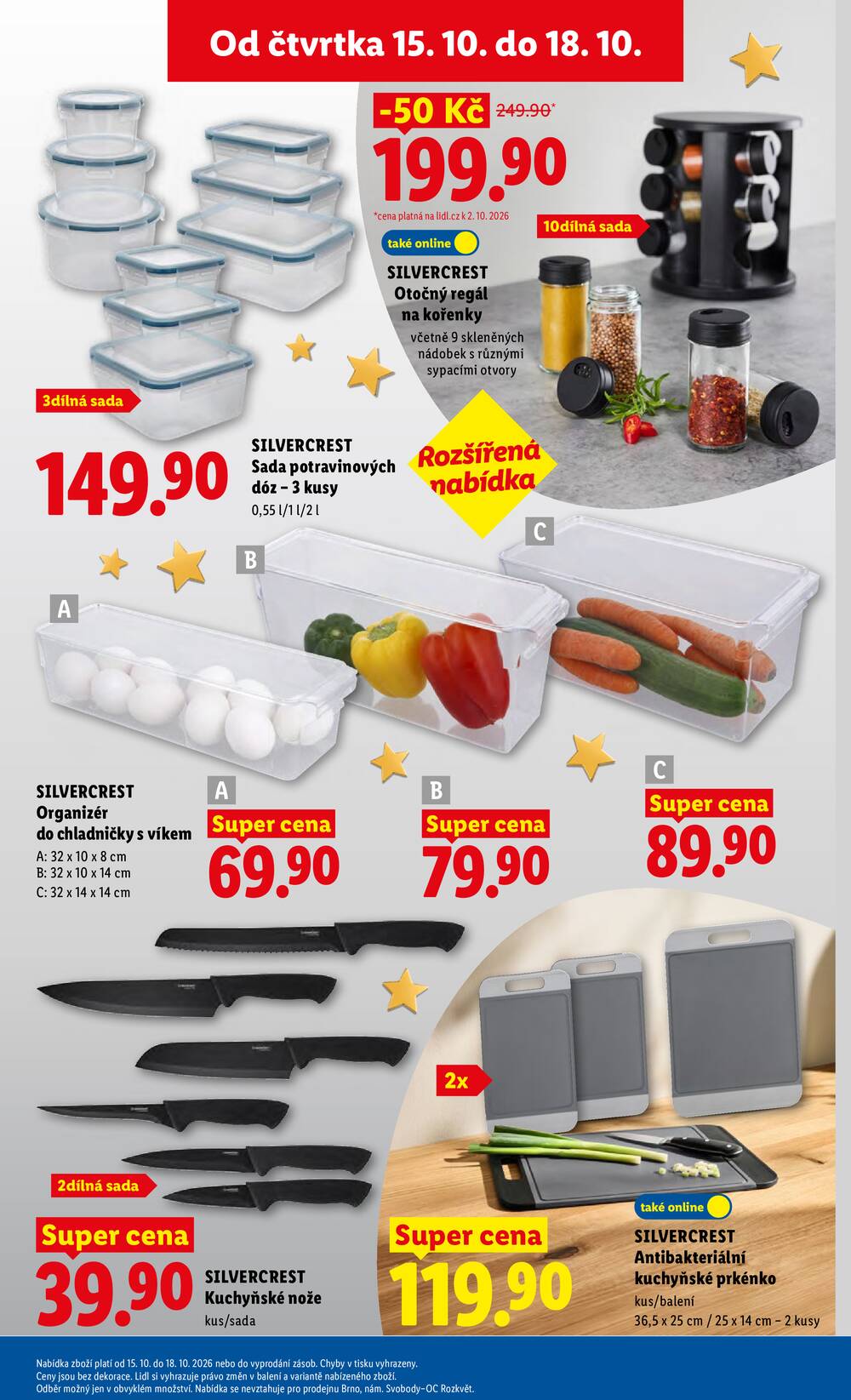 Lidl Čtvrtek od 15.10. do 18.10.2026