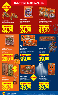 Lidl Čtvrtek od 15.10. do 18.10.2026