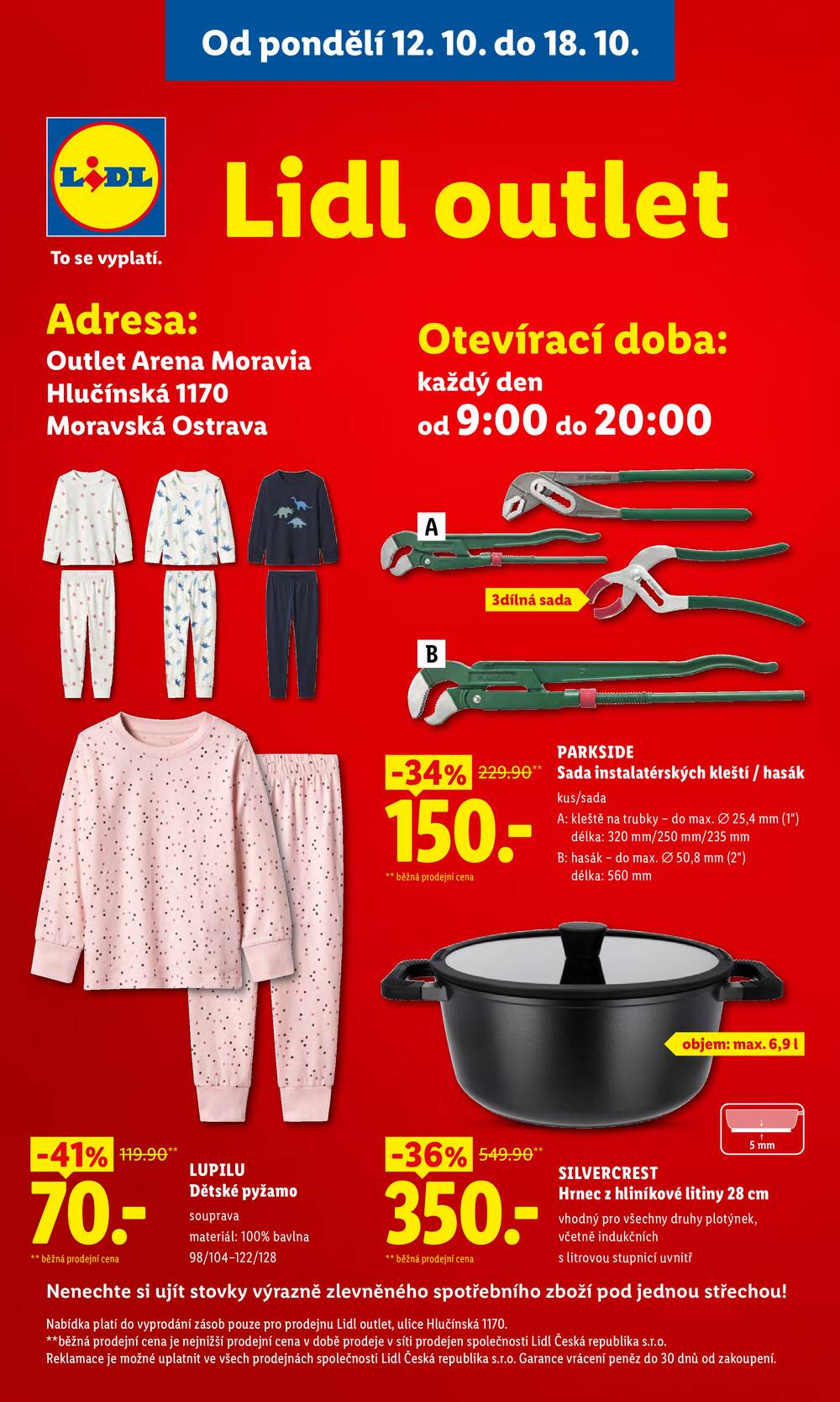 Lidl Spotřební zboží 12.10. - 18.10.
