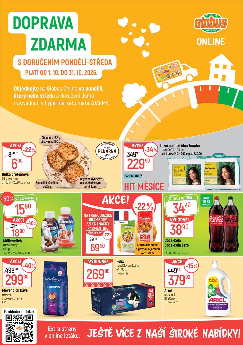 Leták Globus - Akční leták Globus 14.10. - 20.10.2026 - Globus Ostrava - strana 2