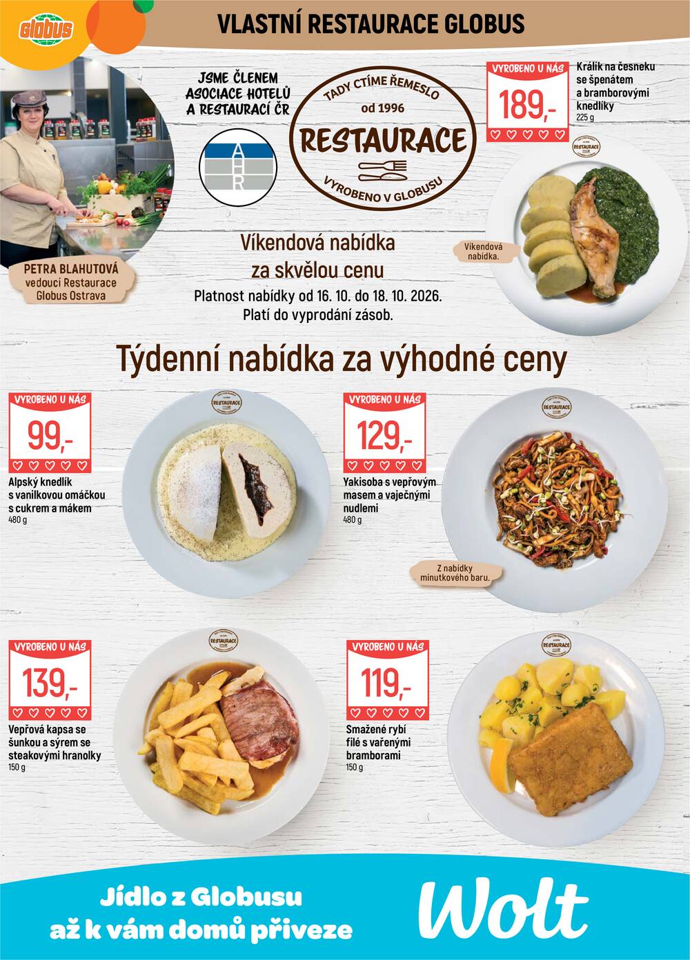 Akční leták Globus 14.10. - 20.10.2026 - Globus Ostrava