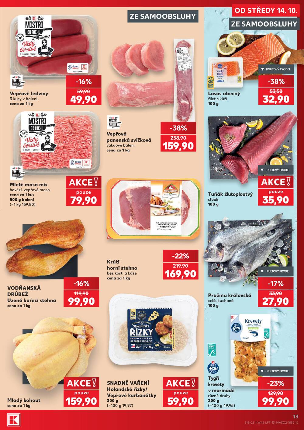 Leták Kaufland - Kaufland 14.10. - 20.10. - Kaufland - Domažlice - strana 13 Leták Kaufland - Kaufland 14.10. - 20.10. - Kaufland - Domažlice - strana 13