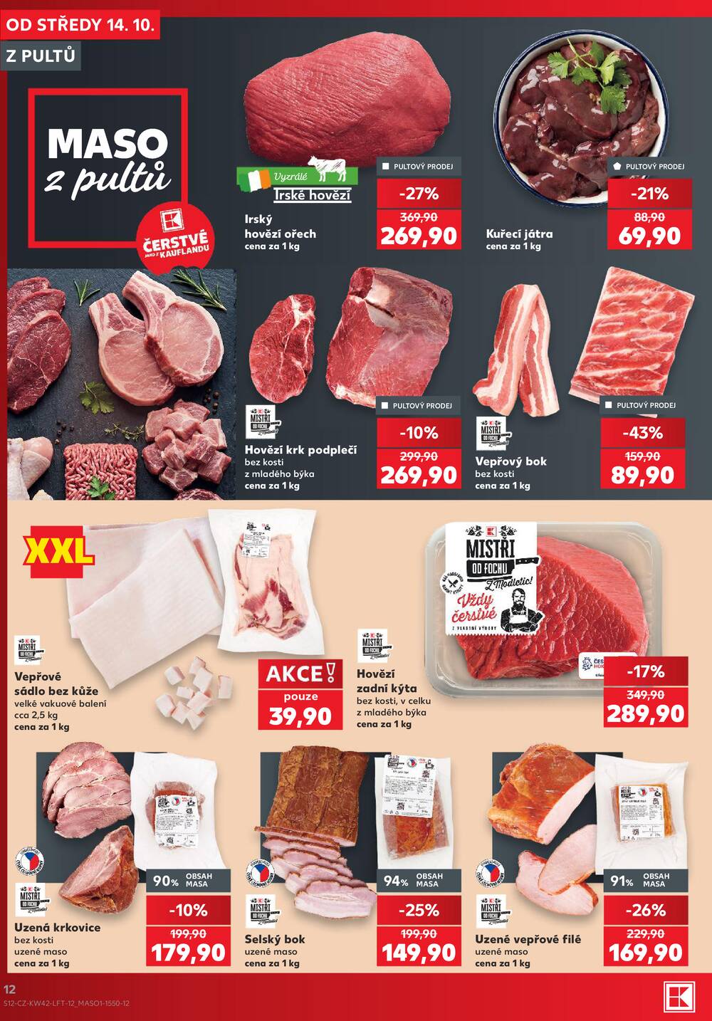 Kaufland 14.10. - 20.10. - Kaufland - Praha 12 (Modřany)