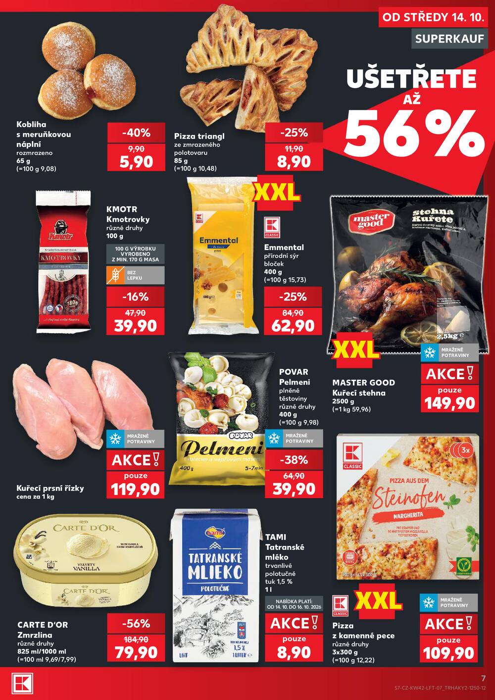 Leták Kaufland - Kaufland 14.10. - 20.10. - Kaufland - Praha 4 (Michle) - strana 7