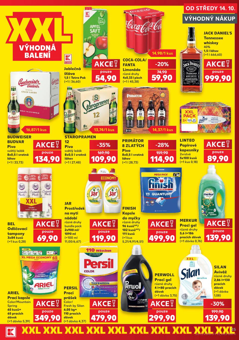 Kaufland 14.10. - 20.10. - Kaufland - Veselí nad Lužnicí - Budějovická