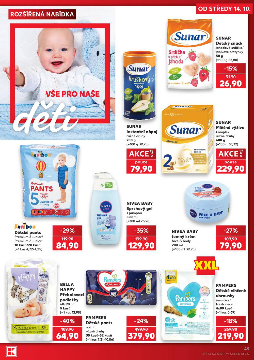 Kaufland 14.10. - 20.10. - Kaufland - Teplice (Čs. Dobrovolců)