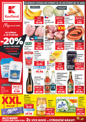 Kaufland - Kaufland 14.10. - 20.10. - Kaufland - Trutnov
