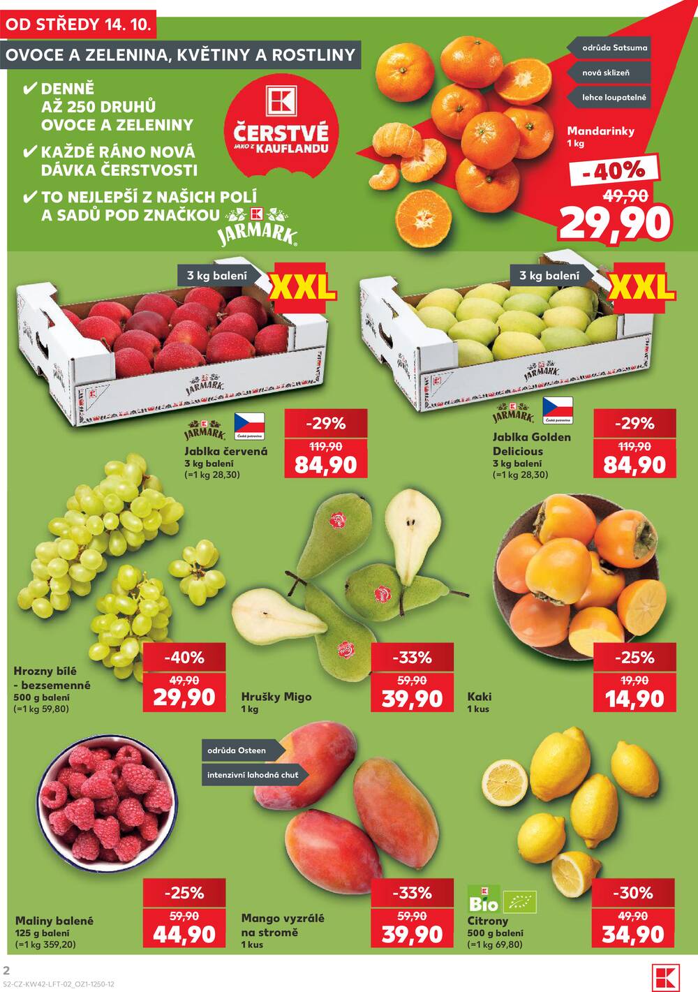 Kaufland 14.10. - 20.10. - Kaufland - Jindřichův Hradec
