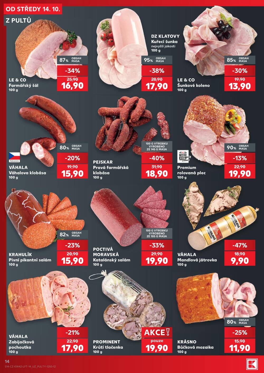 Kaufland 14.10. - 20.10. - Kaufland - Jindřichův Hradec