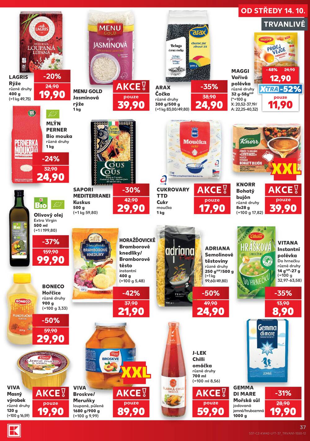 Kaufland 14.10. - 20.10. - Kaufland - Jindřichův Hradec