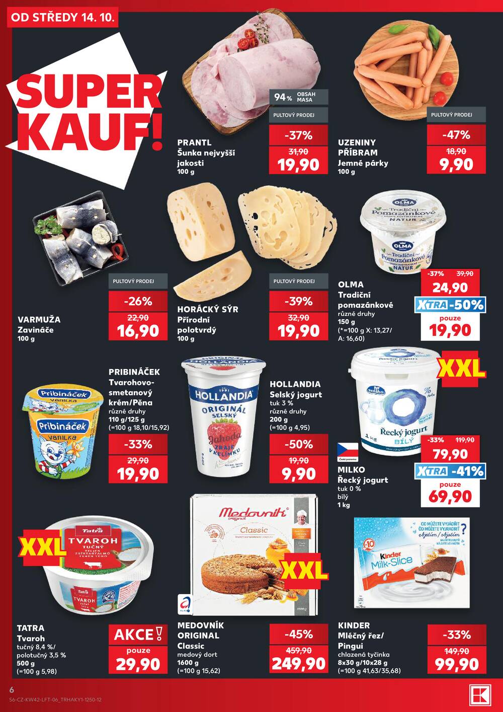 Kaufland 14.10. - 20.10. - Kaufland - Jablonec nad Nisou (Jateční)