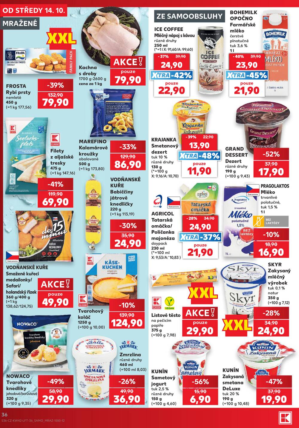 Kaufland 14.10. - 20.10. - Kaufland - Jablonec nad Nisou (Jateční)