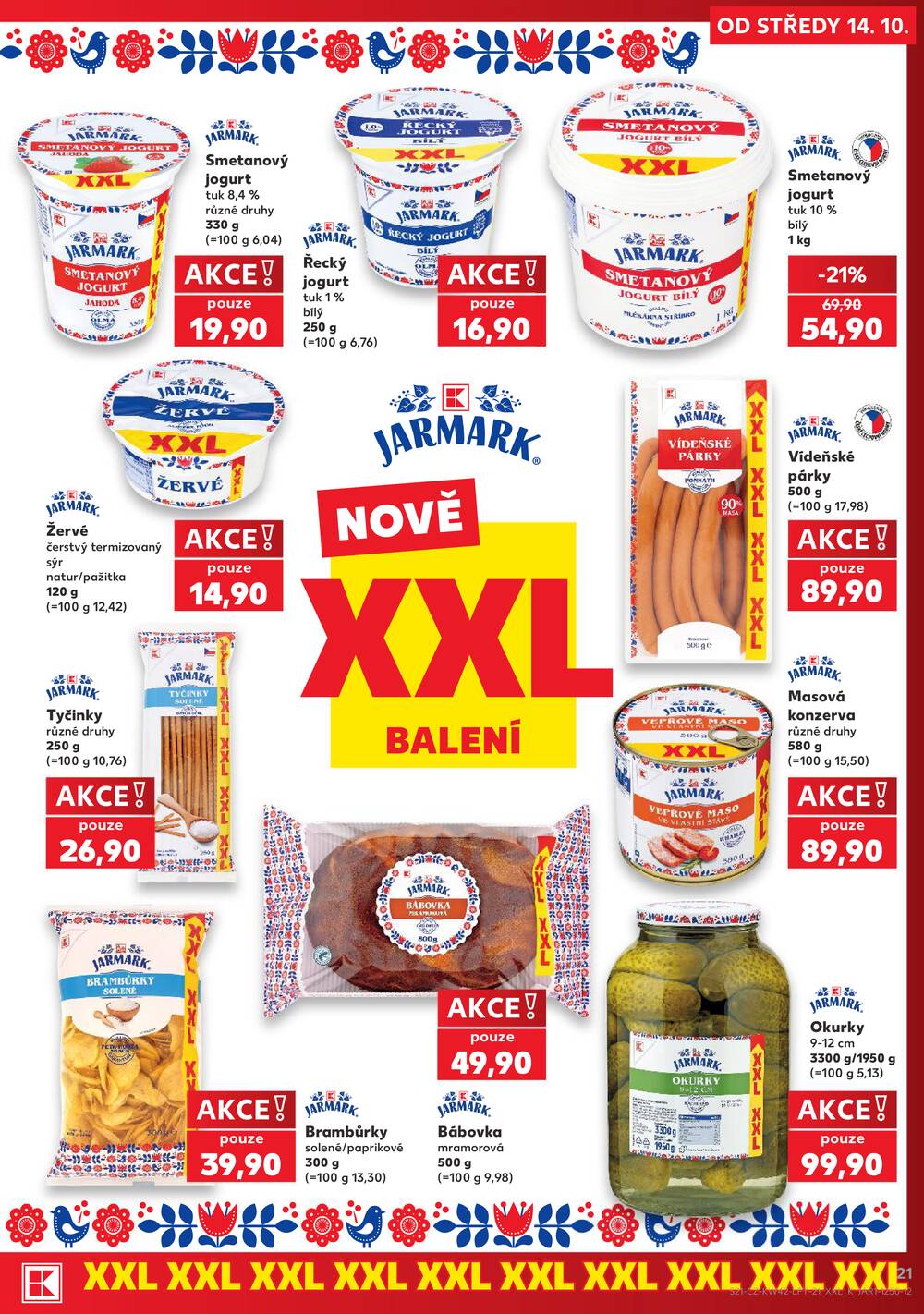 Kaufland 14.10. - 20.10. - Kaufland Poděbrady - U Garáží