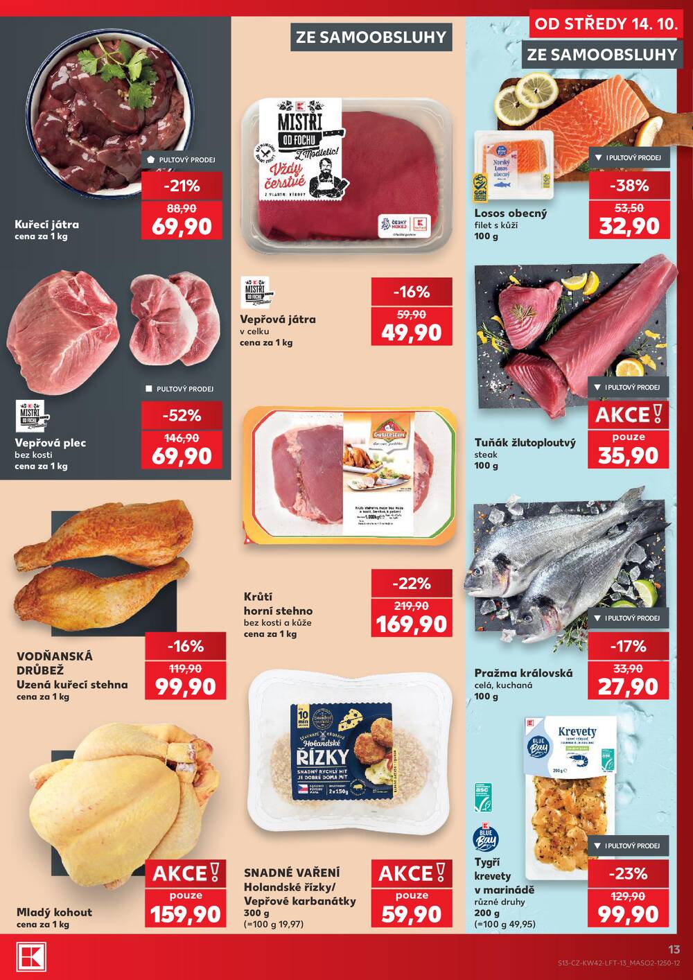 Leták Kaufland - Kaufland 14.10. - 20.10. - Kaufland - Jičín - strana 13 Leták Kaufland - Kaufland 14.10. - 20.10. - Kaufland - Jičín - strana 13