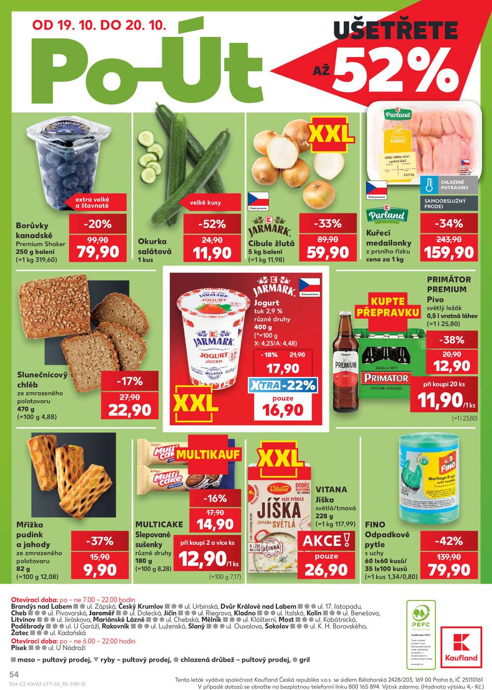 Kaufland 14.10. - 20.10. - Kaufland - Jičín
