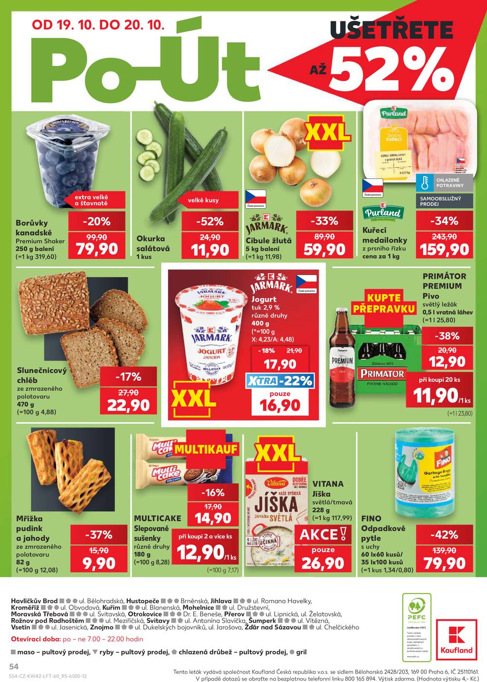 Kaufland 14.10. - 20.10. - Kaufland - Kuřim