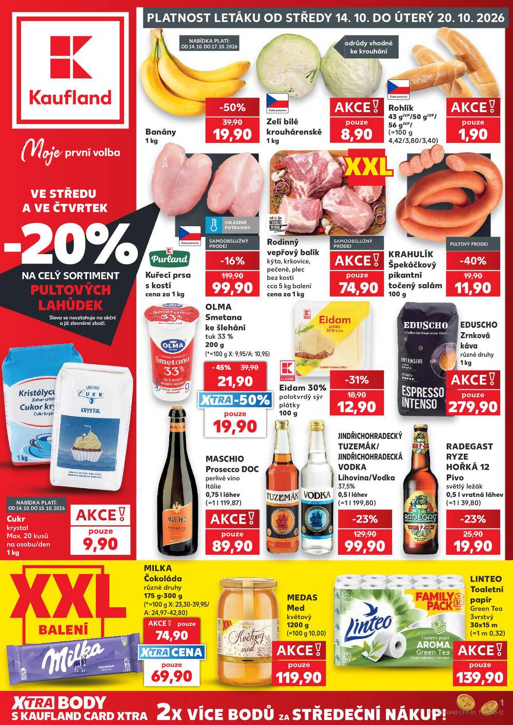 Leták Kaufland - Kaufland 14.10. - 20.10. - Kaufland - Otrokovice - strana 1 Leták Kaufland - Kaufland 14.10. - 20.10. - Kaufland - Otrokovice - strana 1