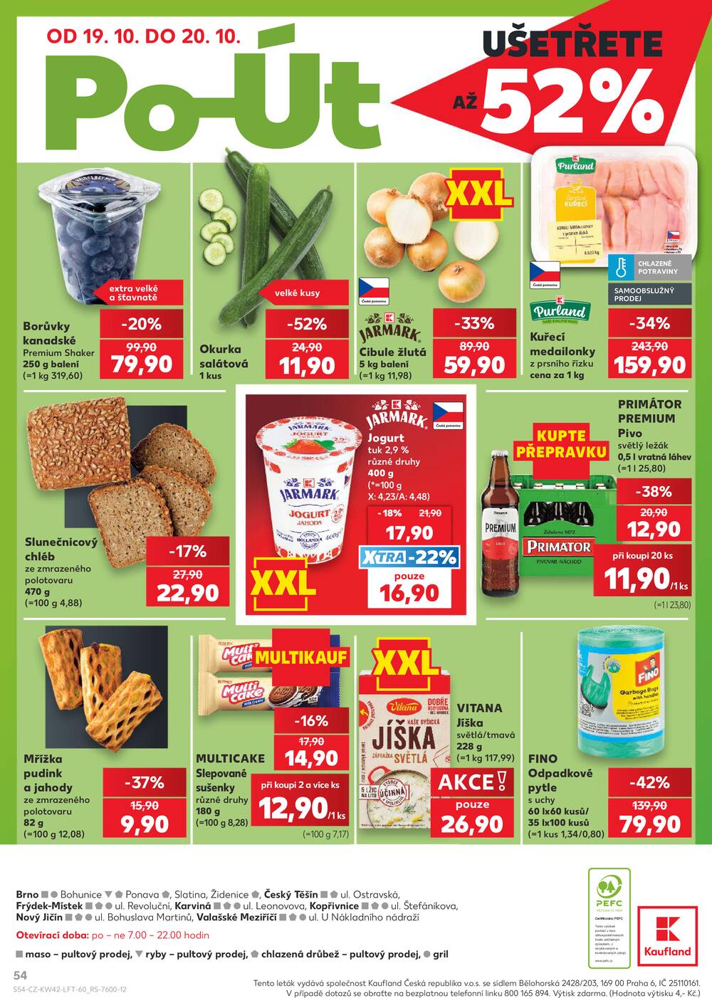 Kaufland 14.10. - 20.10. - Kaufland - Frýdek Místek