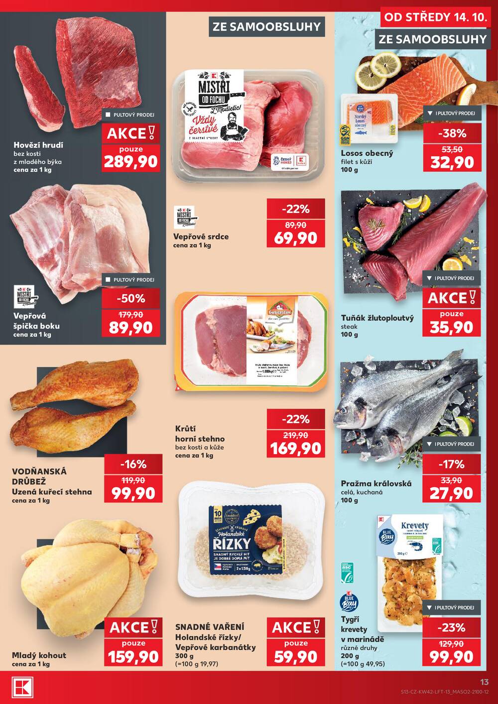 Kaufland 14.10. - 20.10. - Kaufland - Plzeň (Lochotínská)