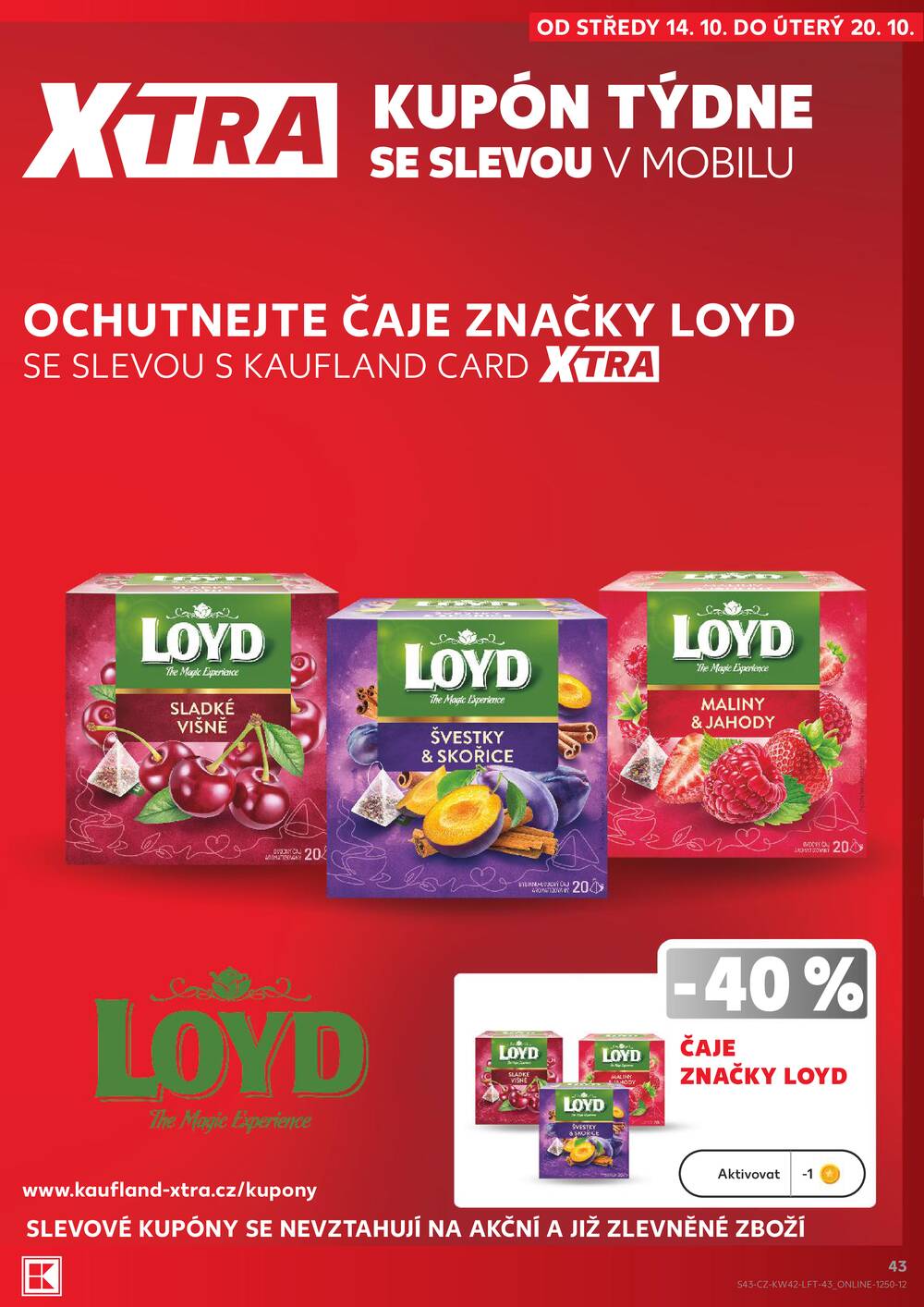 Kaufland 14.10. - 20.10. - Kaufland - Havířov (Před Tratí)
