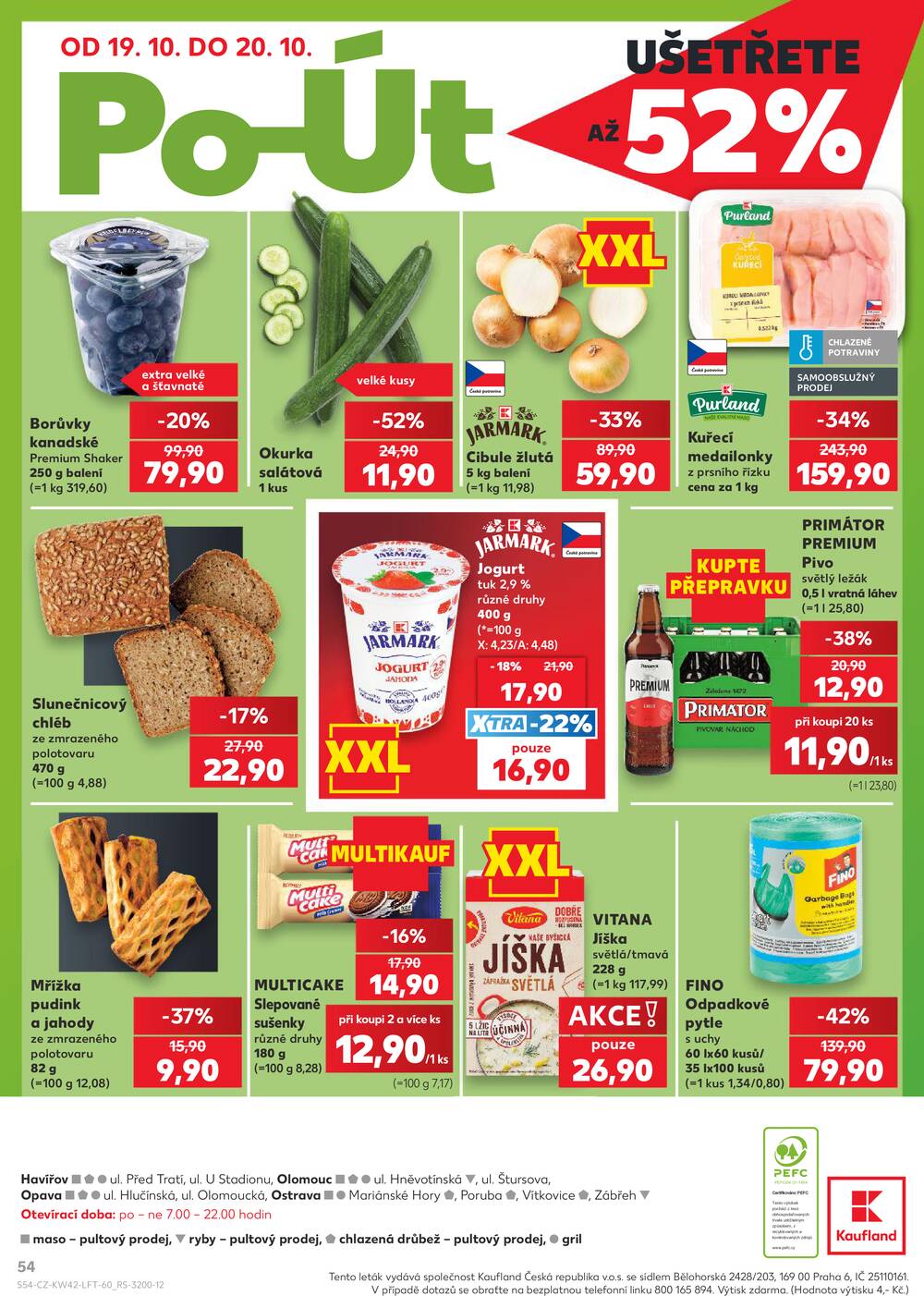 Kaufland 14.10. - 20.10. - Kaufland - Opava - Kateřinky