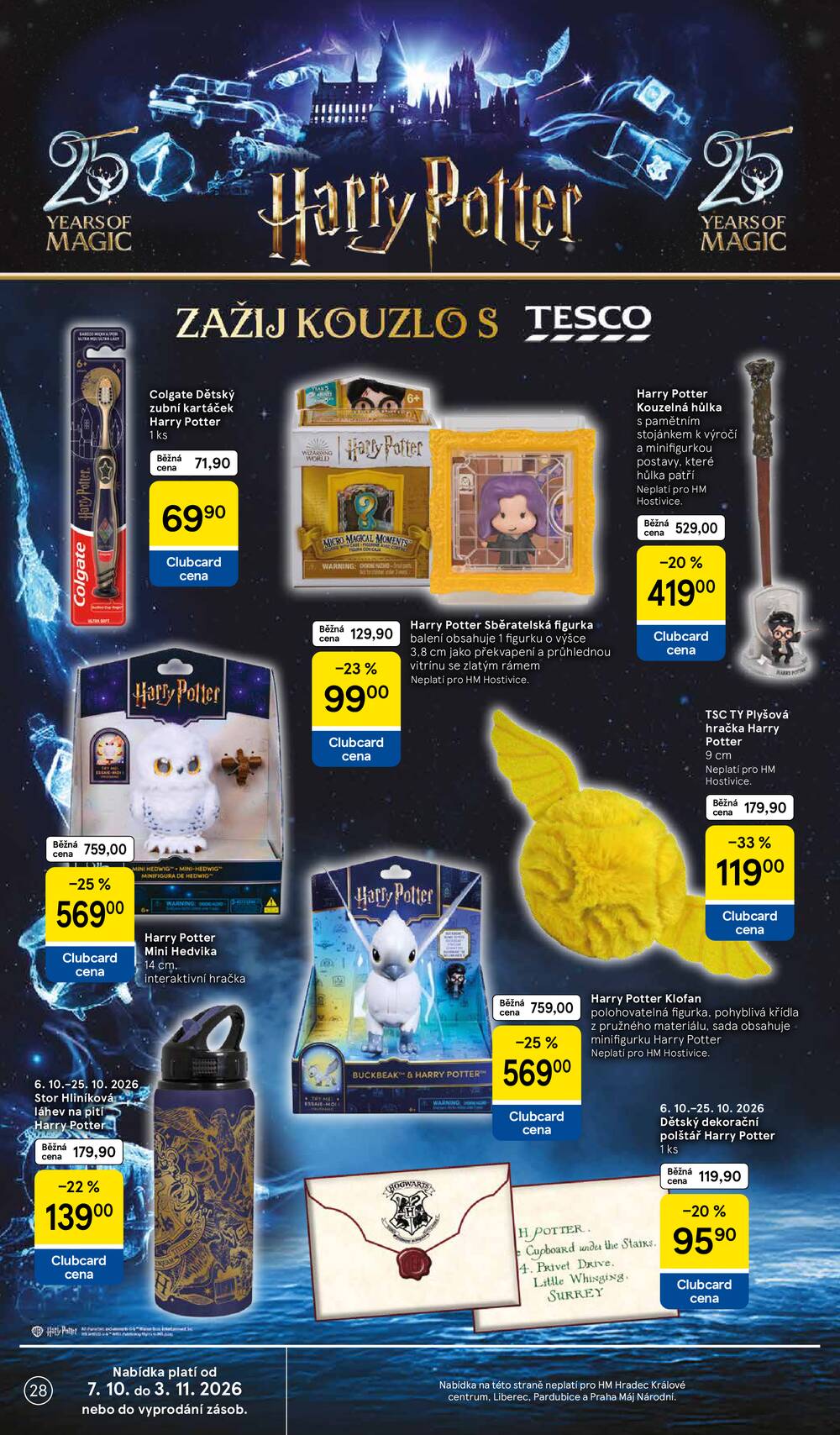 Tesco hypermarkety od 14.10. do 20.10.2026