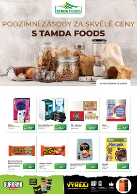 leták Tamda Foods