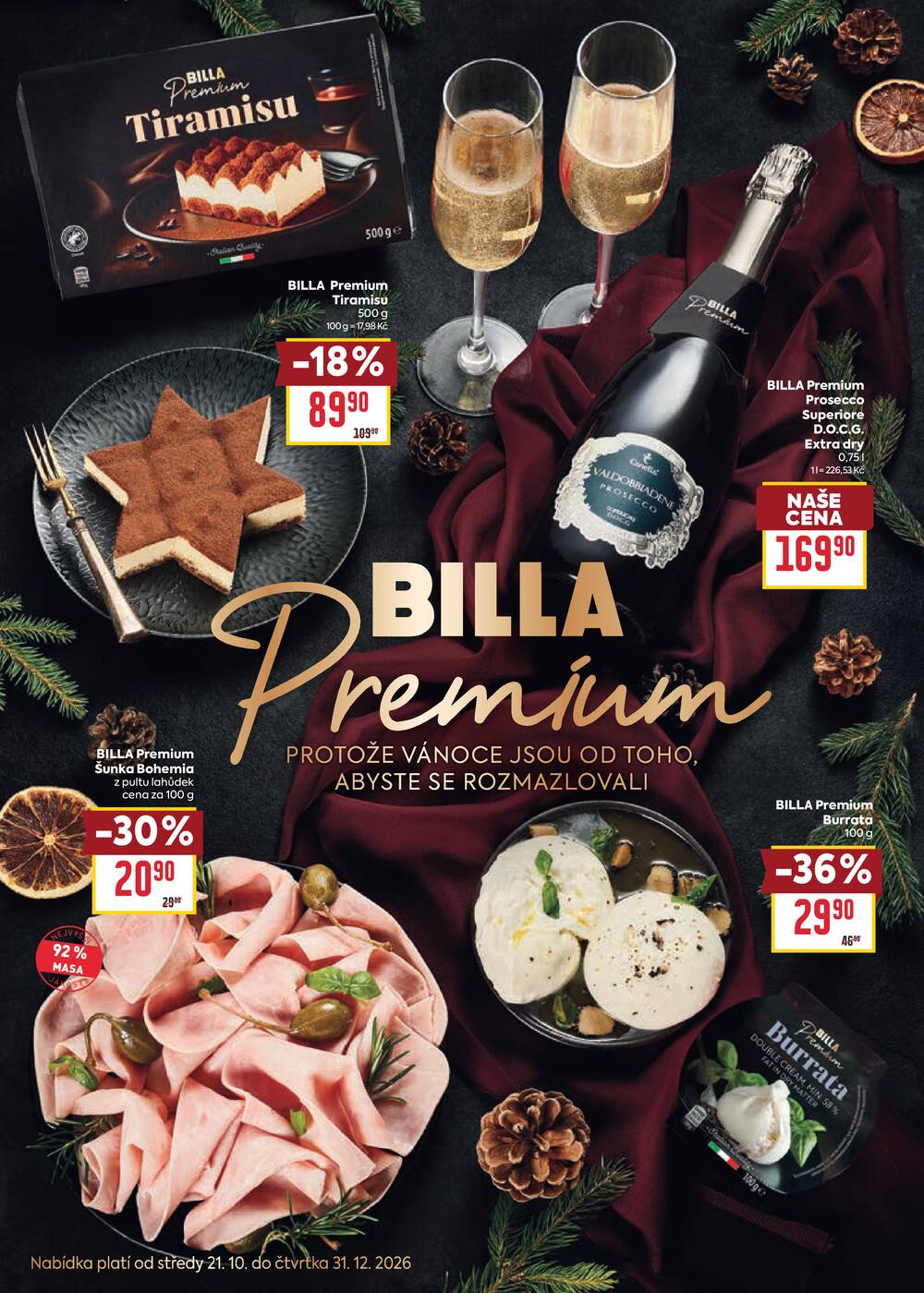 Leták BILLA - BILLA katalog Premium od 21.10. do 31.12.2026 - strana 1 Leták BILLA - BILLA katalog Premium od 21.10. do 31.12.2026 - strana 1