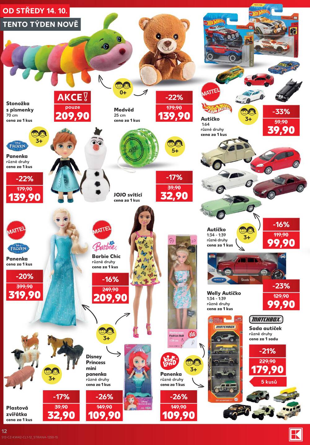 Leták Kaufland - Kaufland - Spotřební zboží - 14.10.-20.10.2026 - strana 12