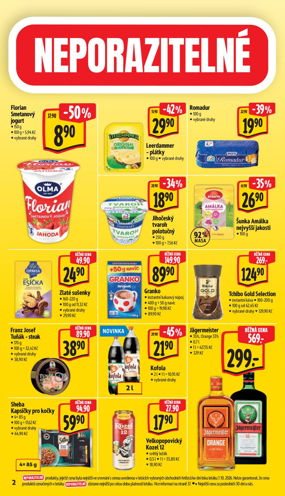 Albert Supermarket Jihomoravský od 14.10. do 20.10.2026