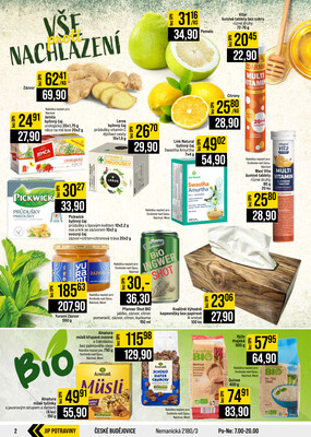 JIP Cash & Carry České Budějovice, Most, Náchod, Polička, Sušice a Svoboda nad Úpou od 14.10. do 20.10.2026