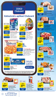 Tesco supermarkety od 21.10. do 27.10.2026