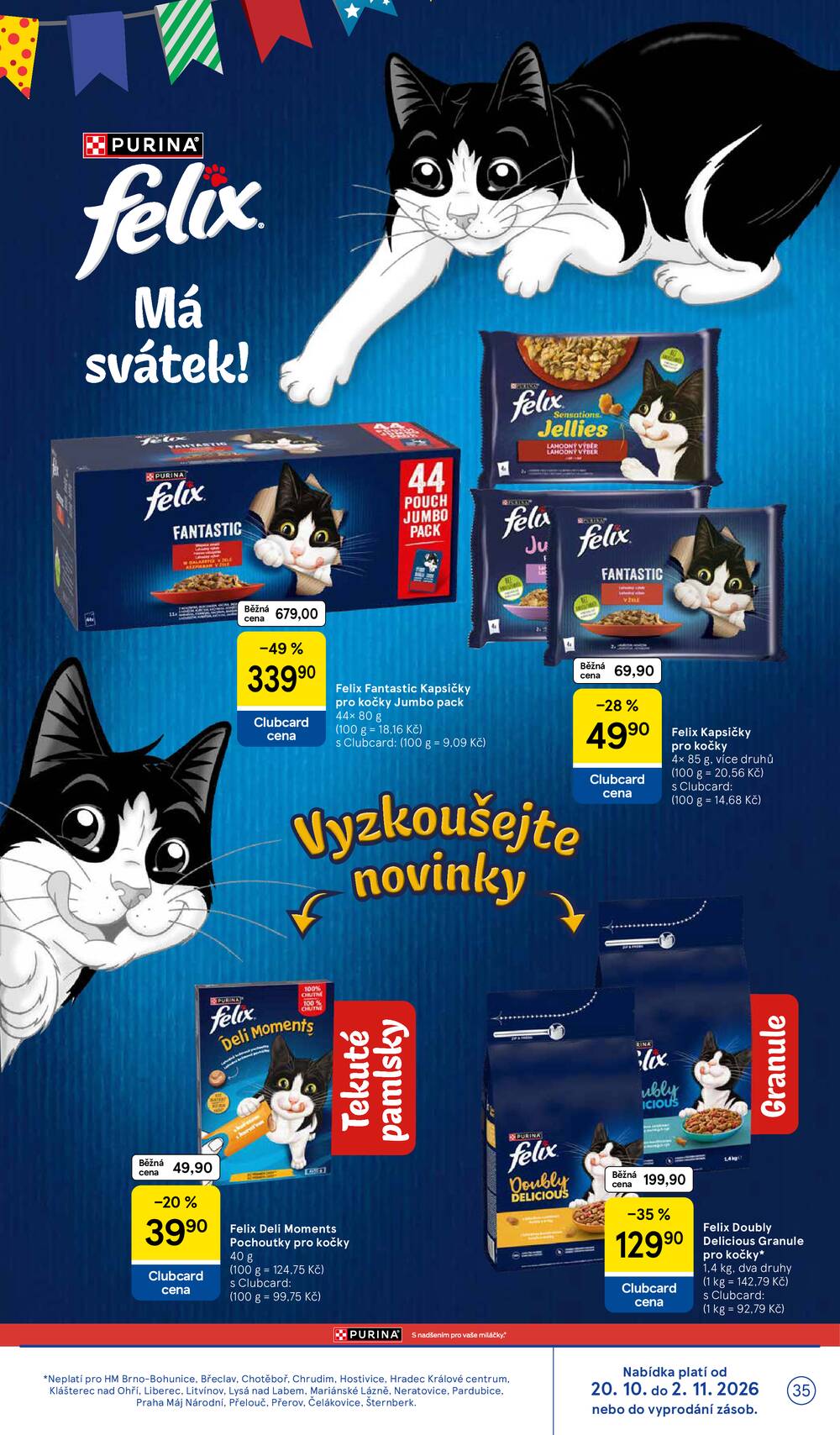 Tesco hypermarkety od 21.10. do 27.10.2026