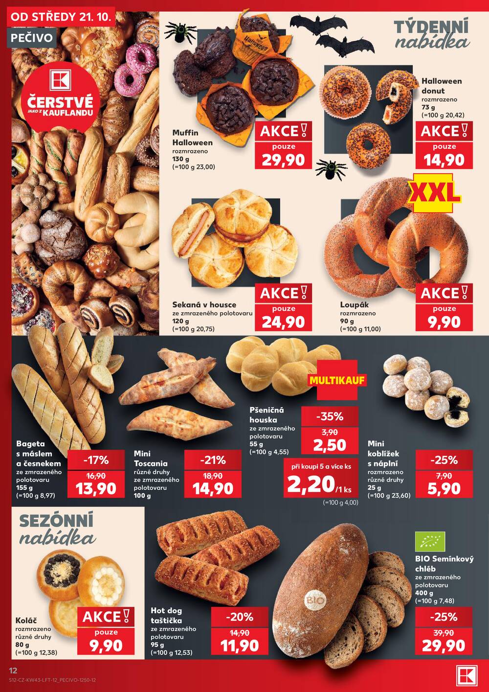 Leták Kaufland - Kaufland 21.10. - 27.10. - Kaufland - Prachatice - strana 12 Leták Kaufland - Kaufland 21.10. - 27.10. - Kaufland - Prachatice - strana 12
